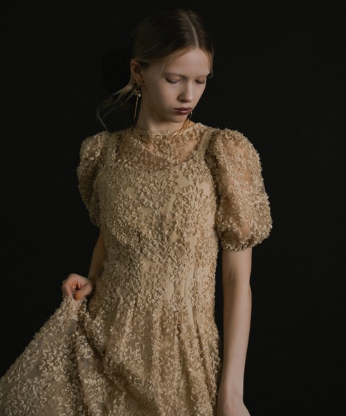 et.UNiVER ドレス Bloom noir dress : ZOZOTOWN Yahoo!店 - 通販
