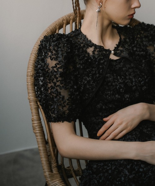 et.UNiVER ドレス Bloom noir dress : ZOZOTOWN Yahoo!店 - 通販