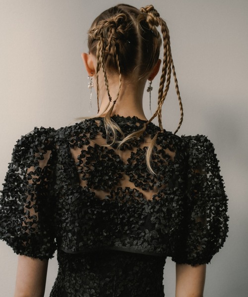 et.UNiVER ドレス Bloom noir dress : ZOZOTOWN Yahoo!店 - 通販