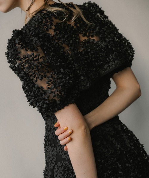 et.UNiVER ドレス Bloom noir dress : ZOZOTOWN Yahoo!店 - 通販