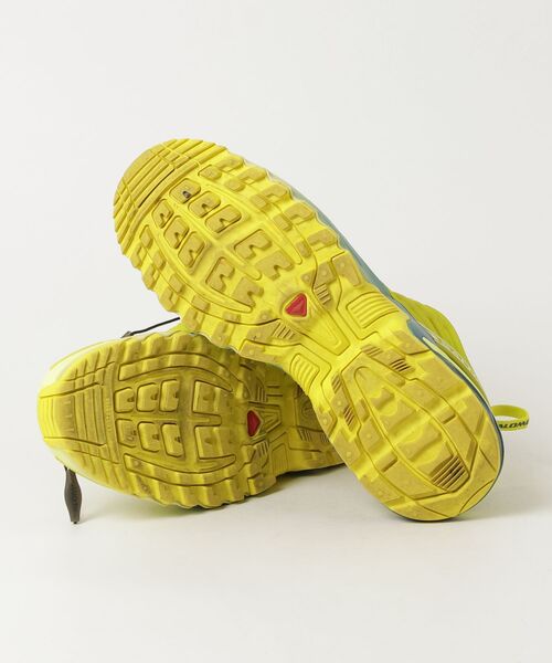 「SALOMON」 ローカットスニーカー 26cm イエロー メンズの画像