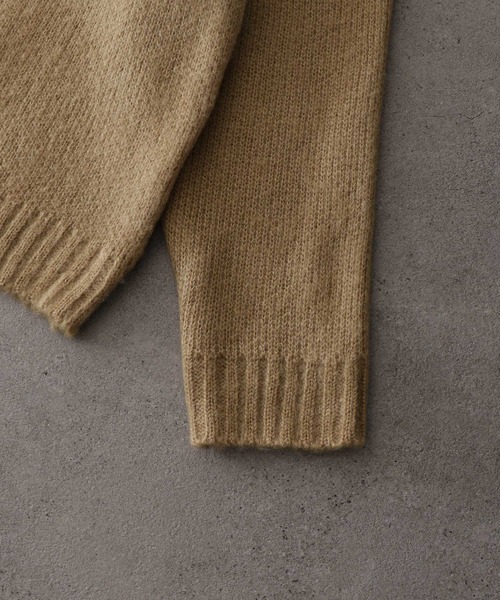 「Nilway」 長袖ニット MEDIUM グレー メンズ_画像3
