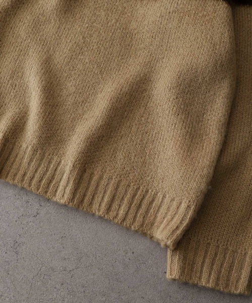 「Nilway」 長袖ニット MEDIUM グレー メンズ_画像4