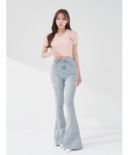 Darich（ダーリッチ） セットアップ レイヤードライクニット