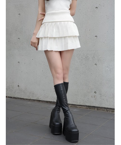 Darich（ダーリッチ） セットアップ レイヤードライクニット