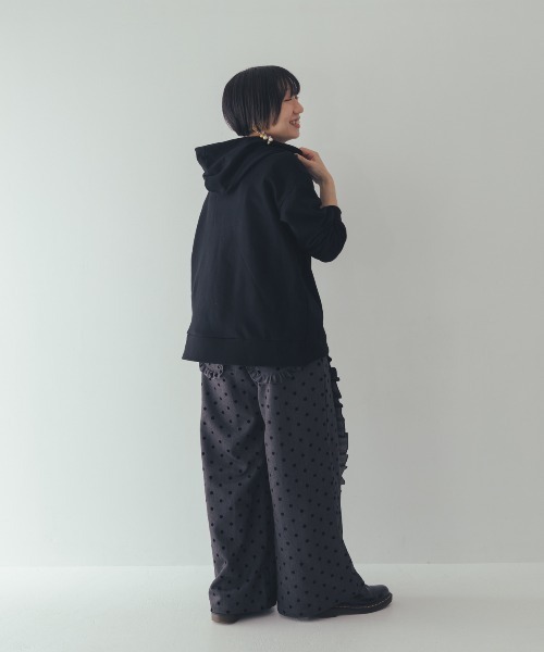 「unica」 イージーパンツ F ネイビー レディース_画像8