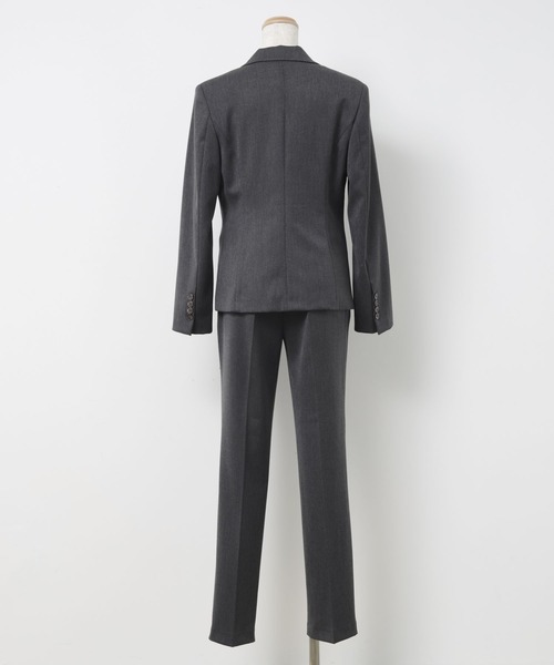 「DRESS PLUS」 パンツスーツ L ネイビー レディース_画像4