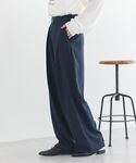 ワイドパンツ スラックス パンツ 「セットアッ...の詳細画像4