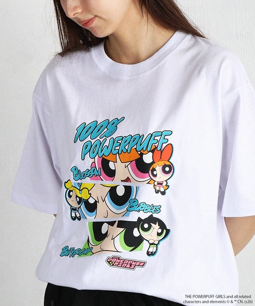 90s パワーパフガールズ Tシャツ powerpuff Girls WESTSEA（ウエストシー） tシャツ THE POWERPUFF GIRLS / パワーパフ