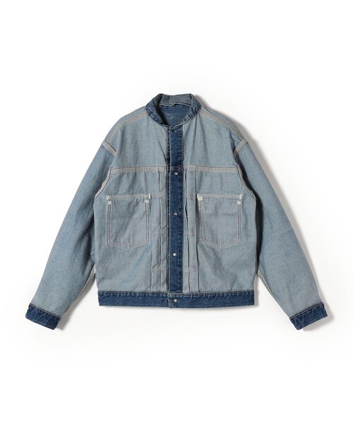 SHIPS（シップス） デニムジャケット MEDIUM ブルー レディース 