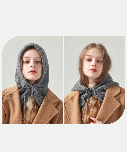 「CALIFORNIA OUTFITTERS」 ニットキャップ ONESIZE グレー レディース_画像4