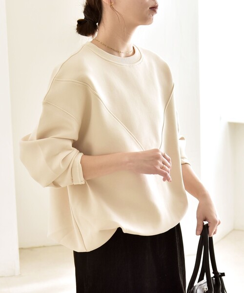 「quaranciel」 長袖カットソー ONE SIZE ブルー レディース_画像7