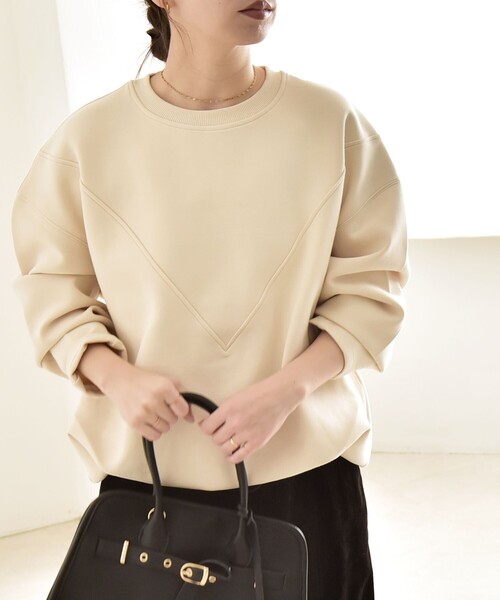 「quaranciel」 長袖カットソー ONE SIZE ブルー レディース_画像8