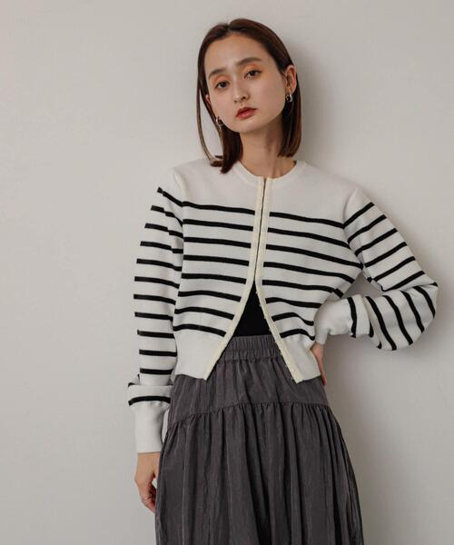 「SENSE OF PLACE by URBAN RESEARCH」 長袖カットソー ONE ネイビー レディース_画像8
