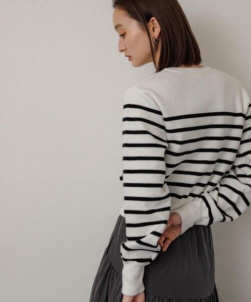 「SENSE OF PLACE by URBAN RESEARCH」 長袖カットソー ONE ネイビー レディース_画像9