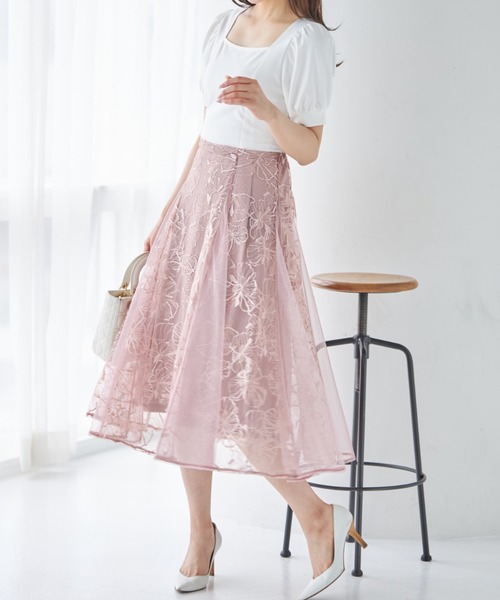 「tocco closet」 ドッキングワンピース M ブルー レディース_画像9