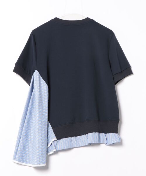 「DOLLUPOOPS」 半袖Tシャツ 38 ネイビー レディース_画像2