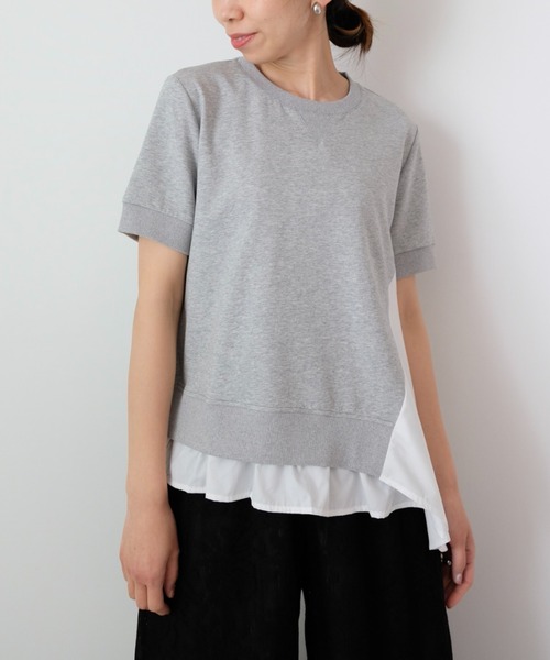 「DOLLUPOOPS」 半袖Tシャツ 38 ネイビー レディース_画像4