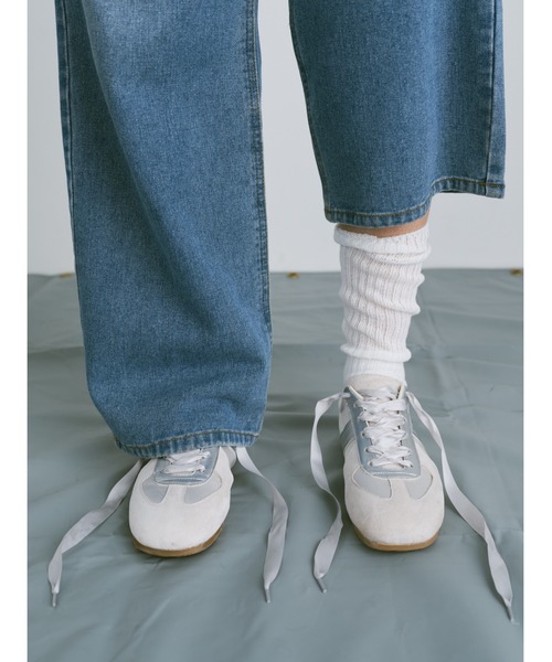 「un/neu」 ローカットスニーカー MEDIUM ブラック系その他 レディース_画像7