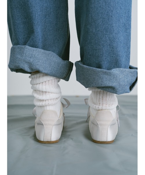 「un/neu」 ローカットスニーカー MEDIUM ブラック系その他 レディース_画像8
