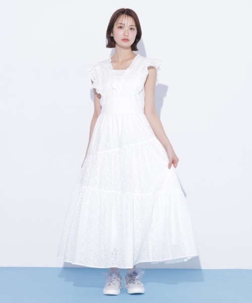 ワンピース　ジルスチュアート　カットワークレース JILL by JILL STUART（ジルバイジルスチュアート） ワンピース カット