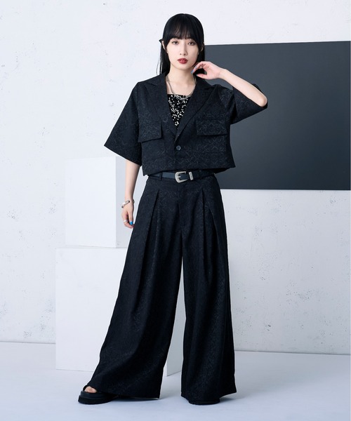 「Ellno Loset」 テーラードジャケット X-SMALL ブルーグリーン メンズ_画像8