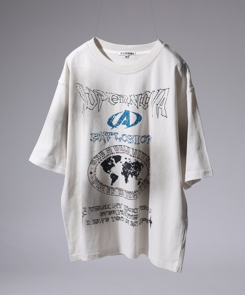 Jungle Storm（ジャングルストーム） tシャツ 加工グラフィックロゴT