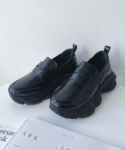 「AS KNOW AS plus」 シューズ M ブラック レディース_画像8