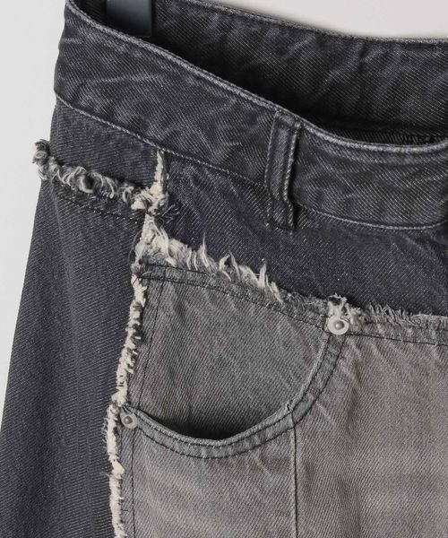 「JEANASIS」 ロングスカート MEDIUM ブラック レディース_画像4