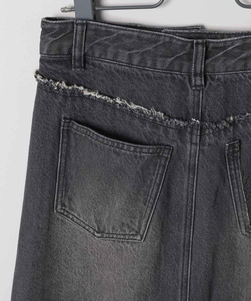 「JEANASIS」 ロングスカート MEDIUM ブラック レディース_画像7