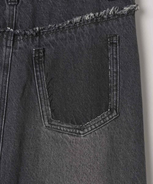 「JEANASIS」 ロングスカート MEDIUM ブラック レディース_画像8