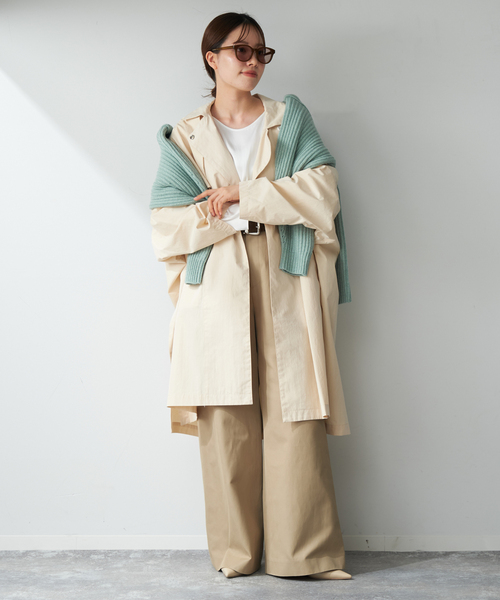 「Plage」 スラックス 36 ベージュ レディース_画像9