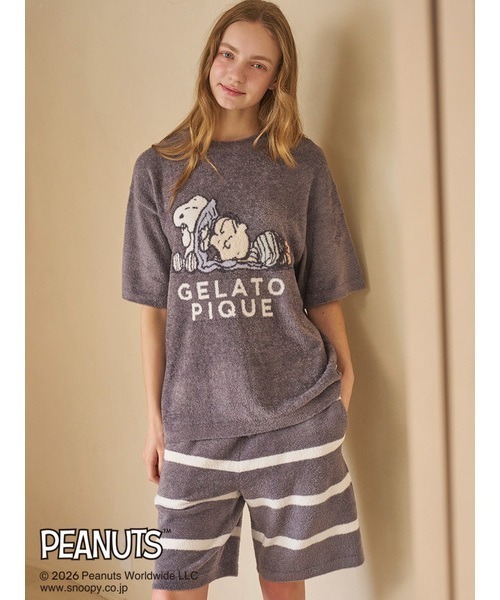 【未使用】GELATO PIQUE STARBUCKS パジャマ　パンツのみ gelato pique（ジェラートピケ） パジャマ 「PEANUTS」「HOMME」スムー