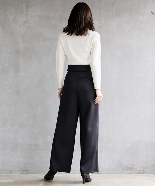 「Emilyan」 パンツ M ネイビー レディース_画像6