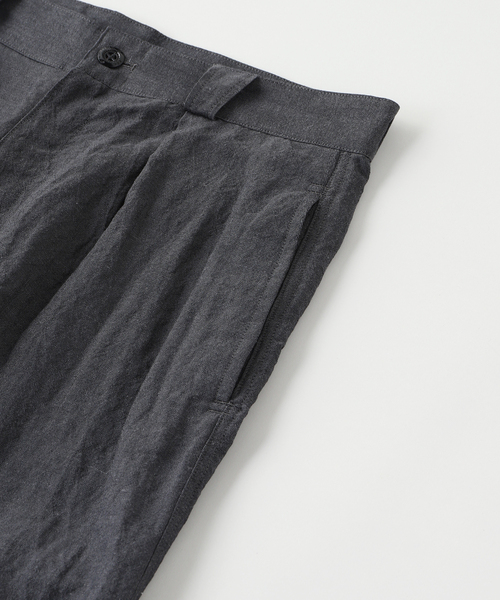 ワイドパンツ スラックス ETS.MATERIAUX(マテリオ) French work trousers メンズ レディースの画像