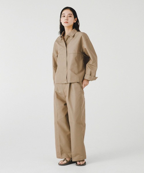 「EKAL」 パンツ ONE ネイビー レディース_画像2