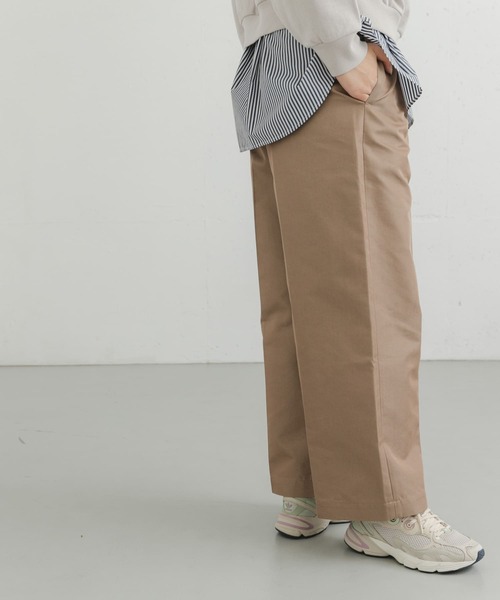 「EKAL」 パンツ ONE ネイビー レディース_画像6