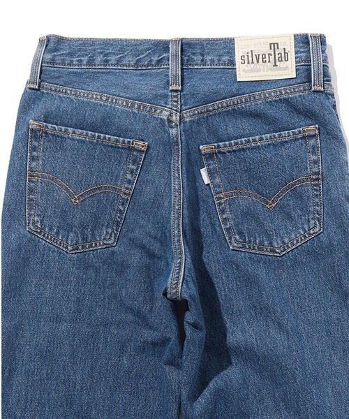 「Levi's」 「SILVER TAB」デニムパンツ 27inch インディゴブルー レディース_画像5