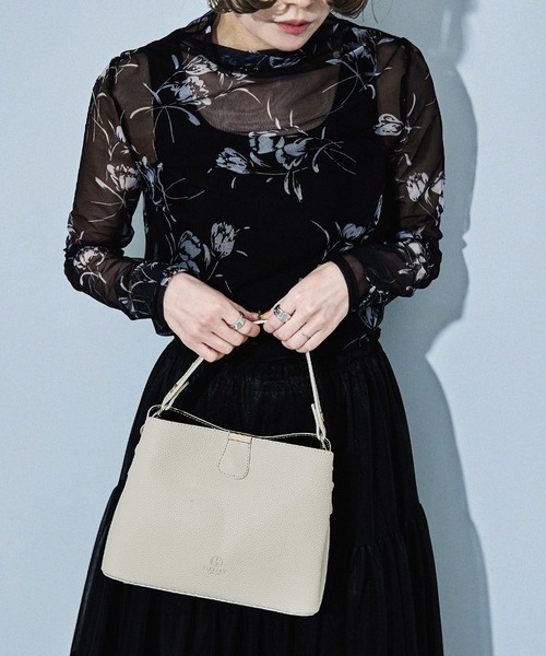 「D.KELLY」 ショルダーバッグ ONE SIZE キャメル レディース_画像3