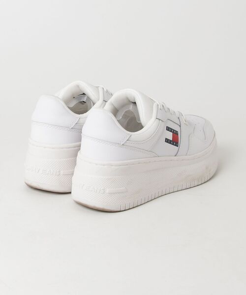 「TOMMY JEANS」 ローカットスニーカー 23cm ホワイト レディース_画像2