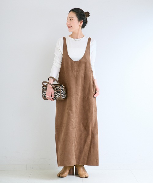 B.C STOCK（ベーセーストック） ワンピース フェイクレザー2WAY