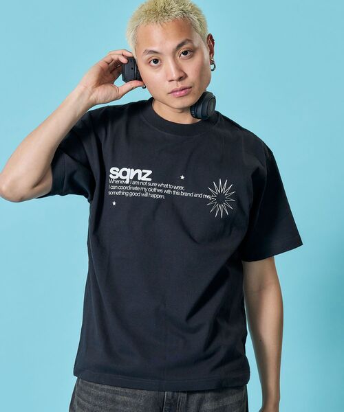 「SEQUENZ」 半袖Tシャツ SMALL ベージュ メンズ_画像2