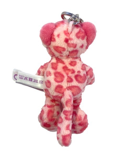 nici（ニキ） キーホルダー NICI/キーリング BB レパード ピンク 10cm