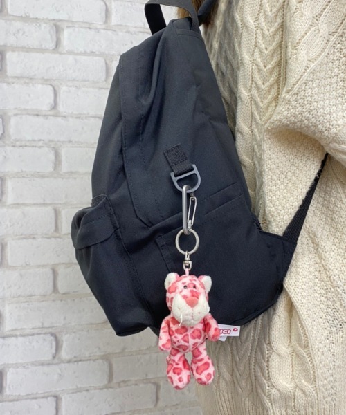 nici（ニキ） キーホルダー NICI/キーリング BB レパード ピンク 10cm