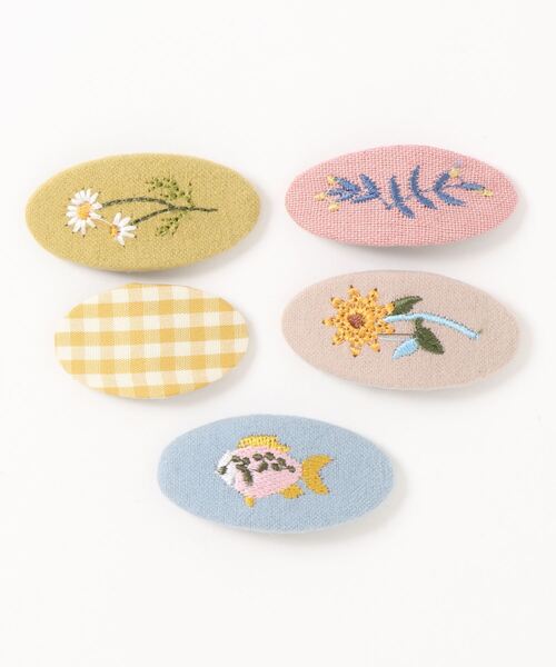 ヘアピン 刺繍ナチュラルヘアピンセット(KIDS)|ZOZOTOWN |02