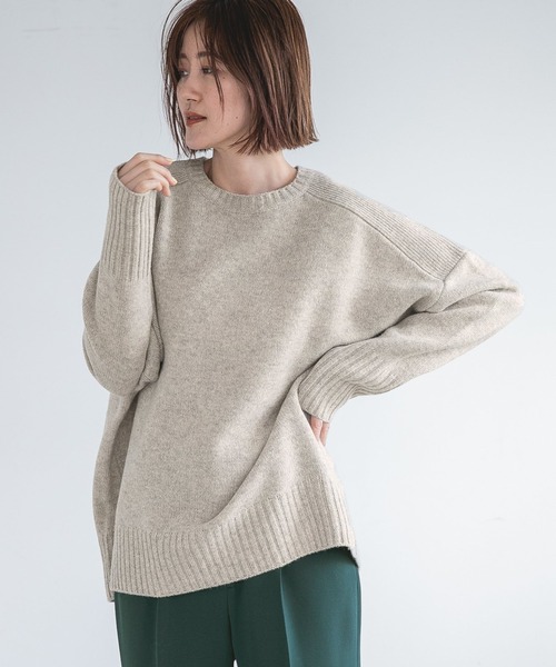 得価最新品 ニット 5GウールルーズクルーネックPO 944346 ZOZOTOWN PayPayモール店 - 通販 - PayPayモール 日本製好評