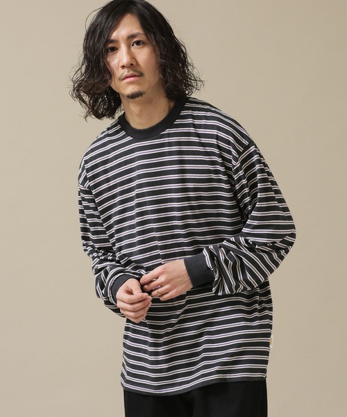 Tシャツ Tシャツ Sportswear クルーネックレトロボーダーロンt 長袖 Zozotown Yahoo 店 通販 Yahoo ショッピング