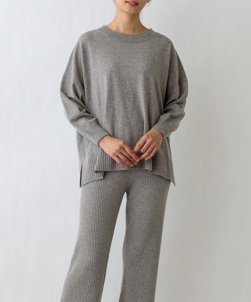 ニット セーター 「SETENS/セテンス」ショートネックオーバーサイズニット レディース SETENS ニット セーター 「SETENS/セテンス」ショートネック