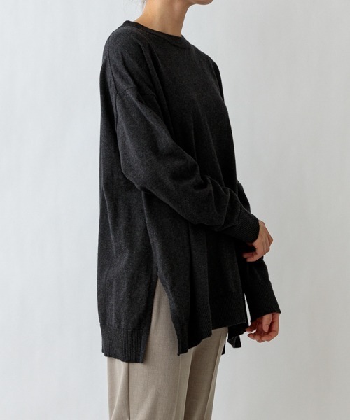ニット セーター 「SETENS/セテンス」ショートネックオーバーサイズニット レディース SETENS ニット セーター 「SETENS/セテンス」ショートネック