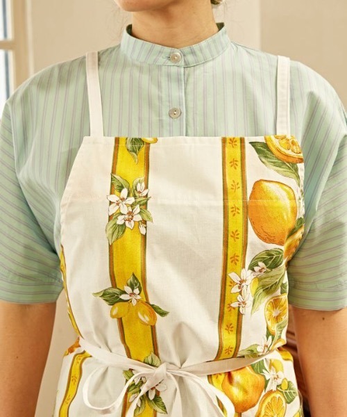 欧州航路 エプロン 「欧州航路」プロバンスレモンエプロン : ZOZOTOWN